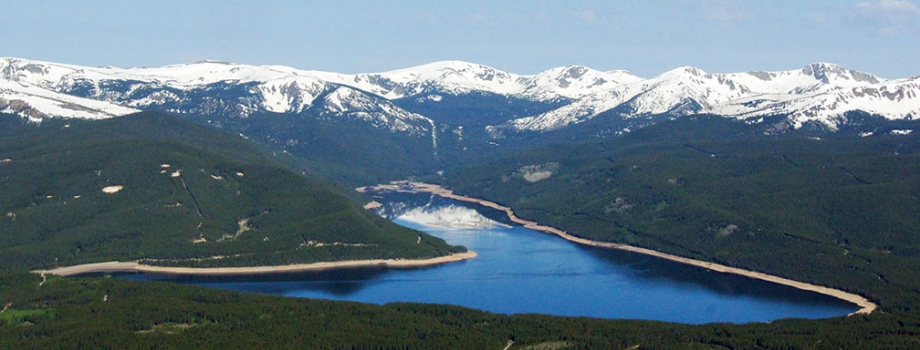 Turquoise Reservoir