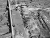 Pueblo Dam construction, photo courtesy of Bureau of Reclamation