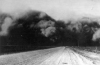 A Black Blizzard over Prowers County, CO, photo courtesy of Kansas State University